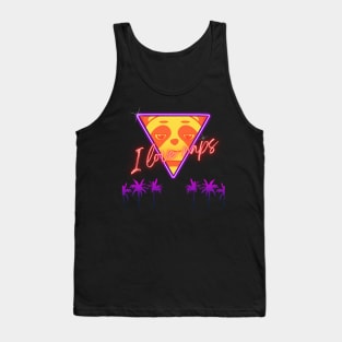 Cute Panda Cyberpunk - I Love Naps - Kawaii Panda #2 Tank Top